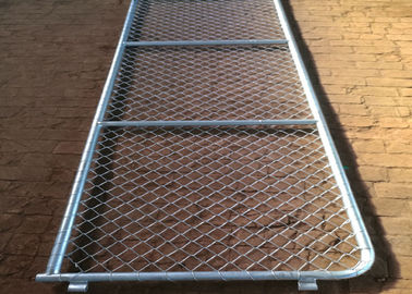 3.66m x 1m 12ft überzogenes Kettenglied-Zaun-Tor Od 32mm x 1.5mm für Schafhalter