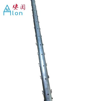 3mm 2,4 Meter-U-förmige Metalltrauben-Stangen